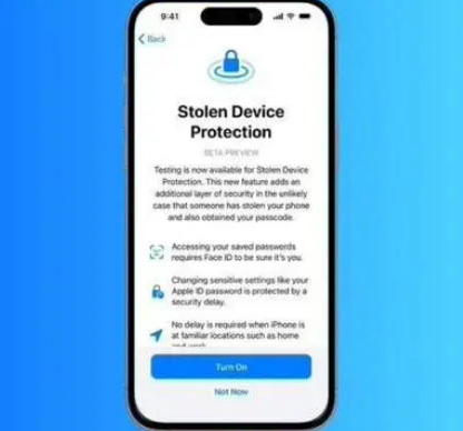 安康苹果授权维修店分享被盗设备保护功能开启方法 